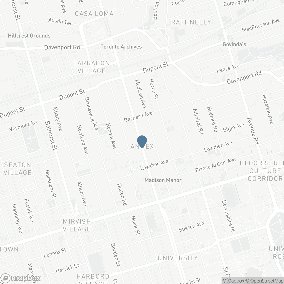 93 SPADINA ROAD, Toronto, Ontario M5R 2T1